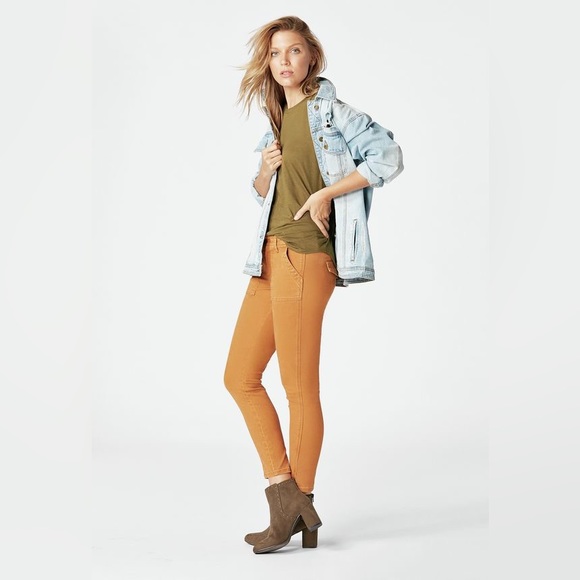 Mustard yellow cargo pants - Picture 2 of 7